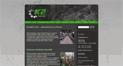 Desktop Screenshot of k2machine.cz